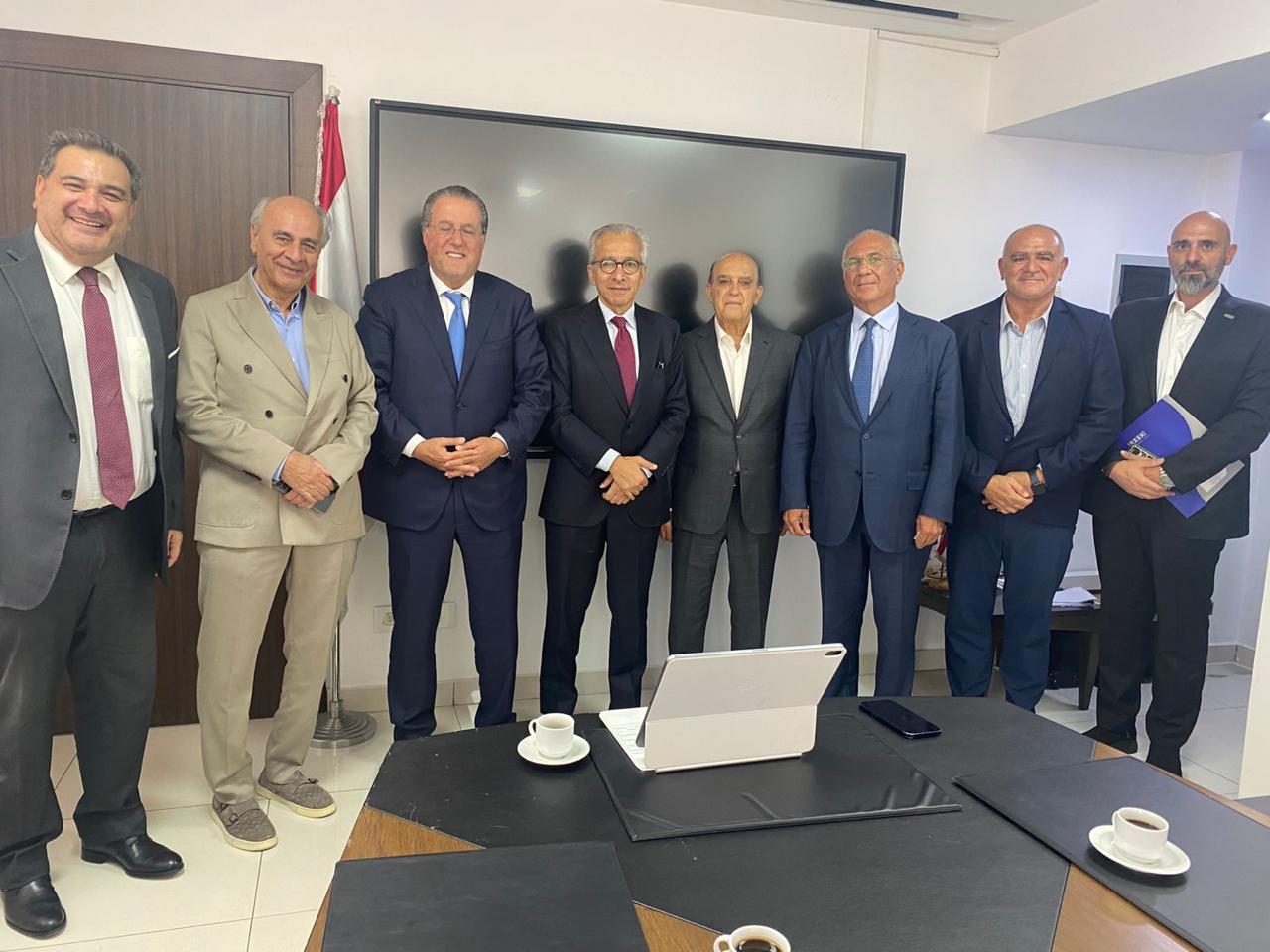 لقاء بين وزير الإقتصاد و مجلس رجال الأعمال اللبناني البرازيلي
