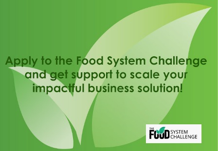 The Food System Challenge New Cycle - Call for application