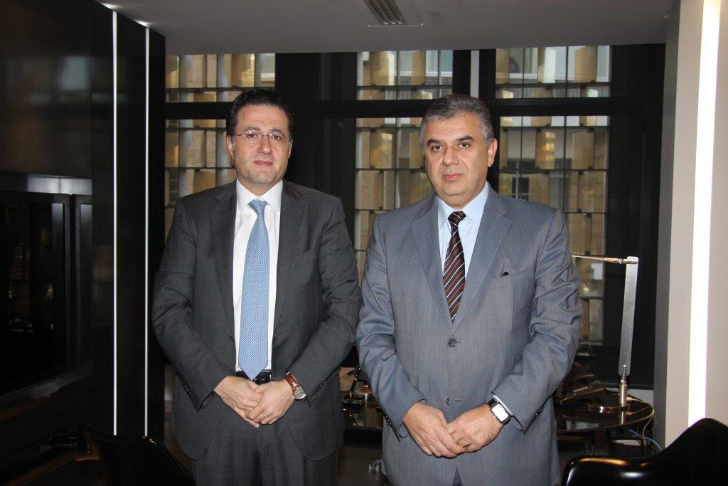الرئيس شقير مع سفير ارمينيا