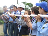 SHAAMS introduces solar energy activities during a national scouts Rally in Lebanon