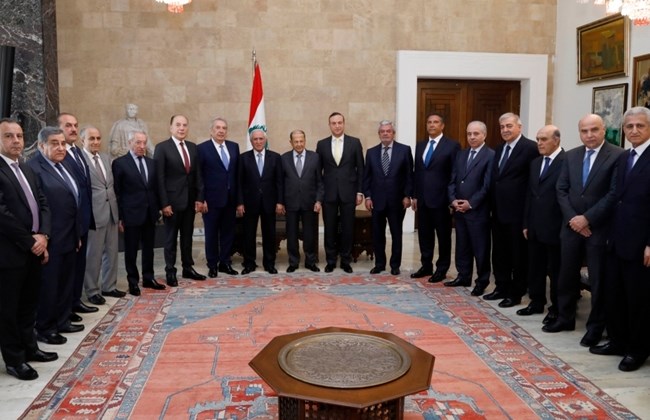 المجلس اللبناني السعودي يلتقي الرئيس عون في قصر بعبدا