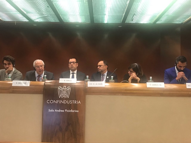 مداخلة لرئيس مجلس الأعمال اللبناني الإيطالي روفائيل دبانة في منتدى الأعمال العربي الإيطالي السنوي الثاني في روما
