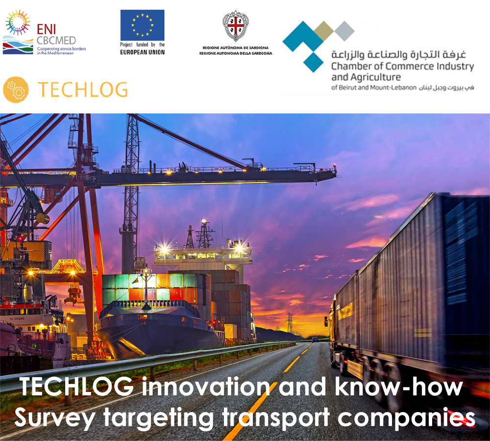 TECHLOG innovation and know-how Survey targeting transport companies
