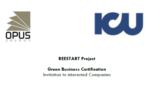 GREEN BUSINESS CERTIFICATION-RESTART PROJECT
